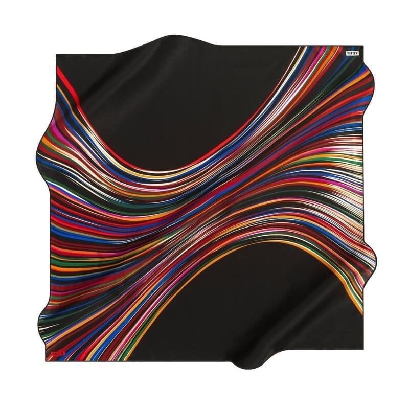 Aker Infinity Wave Silk Scarf No. 21 Silk Hijabs,Aker,Silk Scarves Aker 