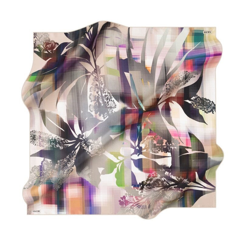 Aker Melrose Women Silk Scarf No. 61 Silk Hijabs,Aker,Silk Scarves Aker 