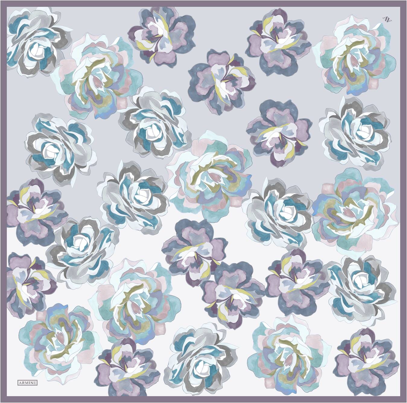 Armine Blooming Elegance Silk Scarf 