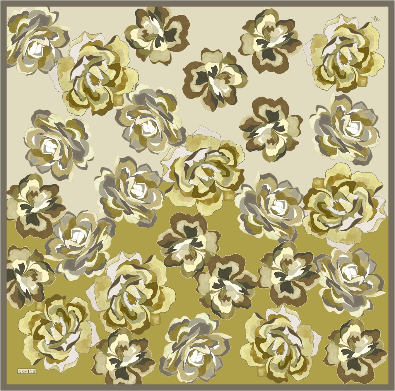 Armine Blooming Elegance Silk Scarf #31 Silk Hijabs,Armine Armine 