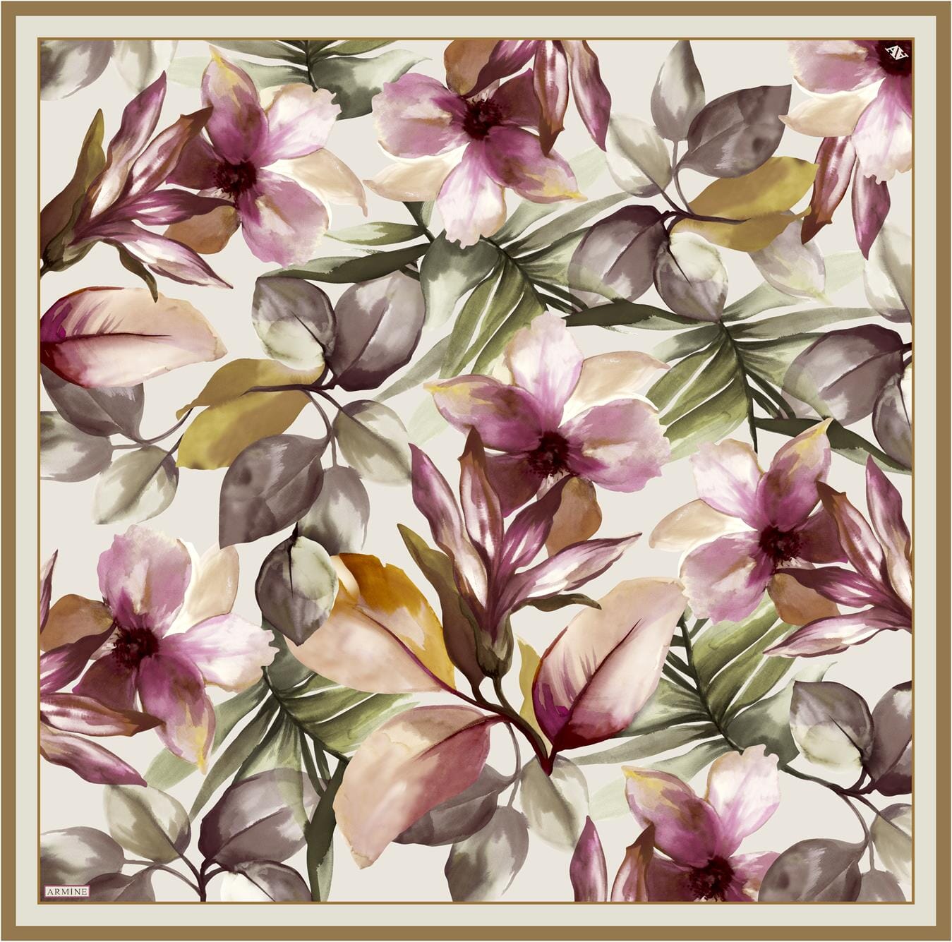 Armine Botanical Dream Silk Scarf 