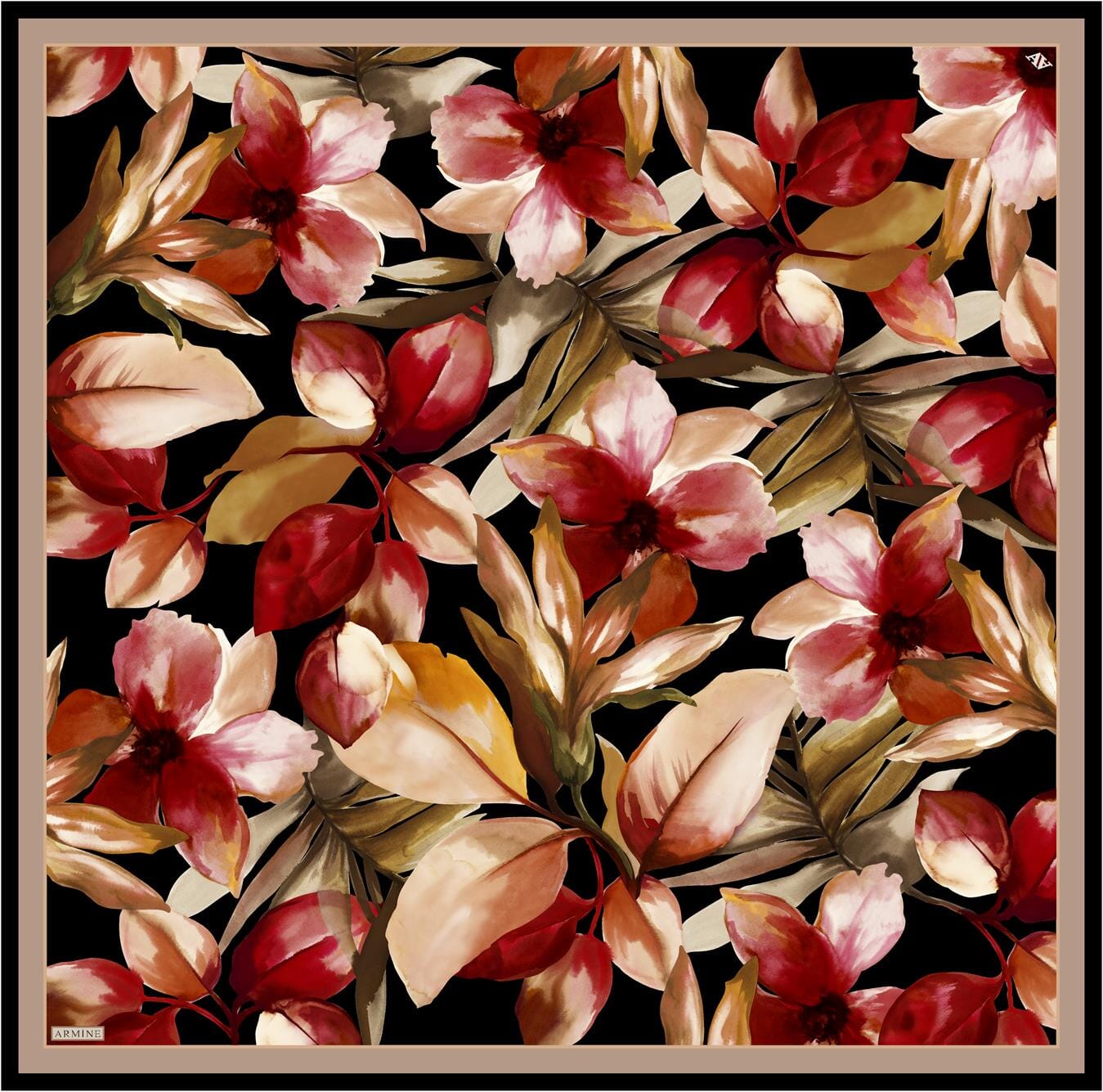 Armine Botanical Dream Silk Scarf 