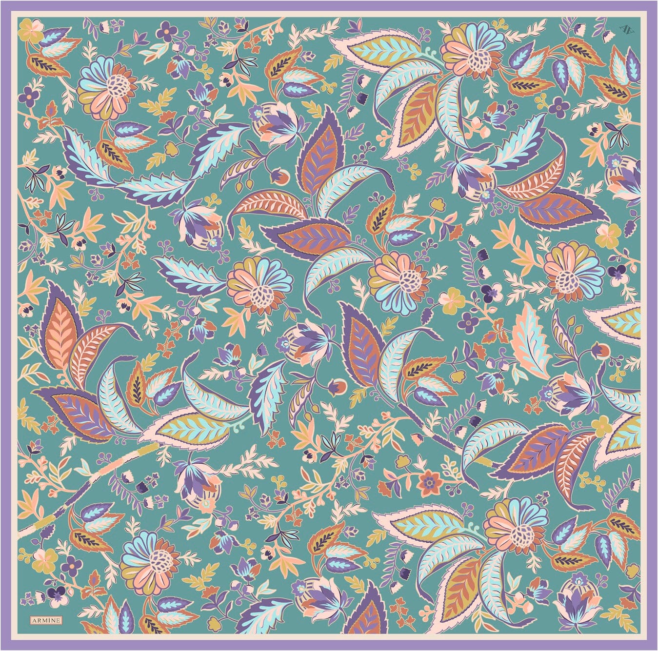 Armine Reverie Garden Silk Scarf 