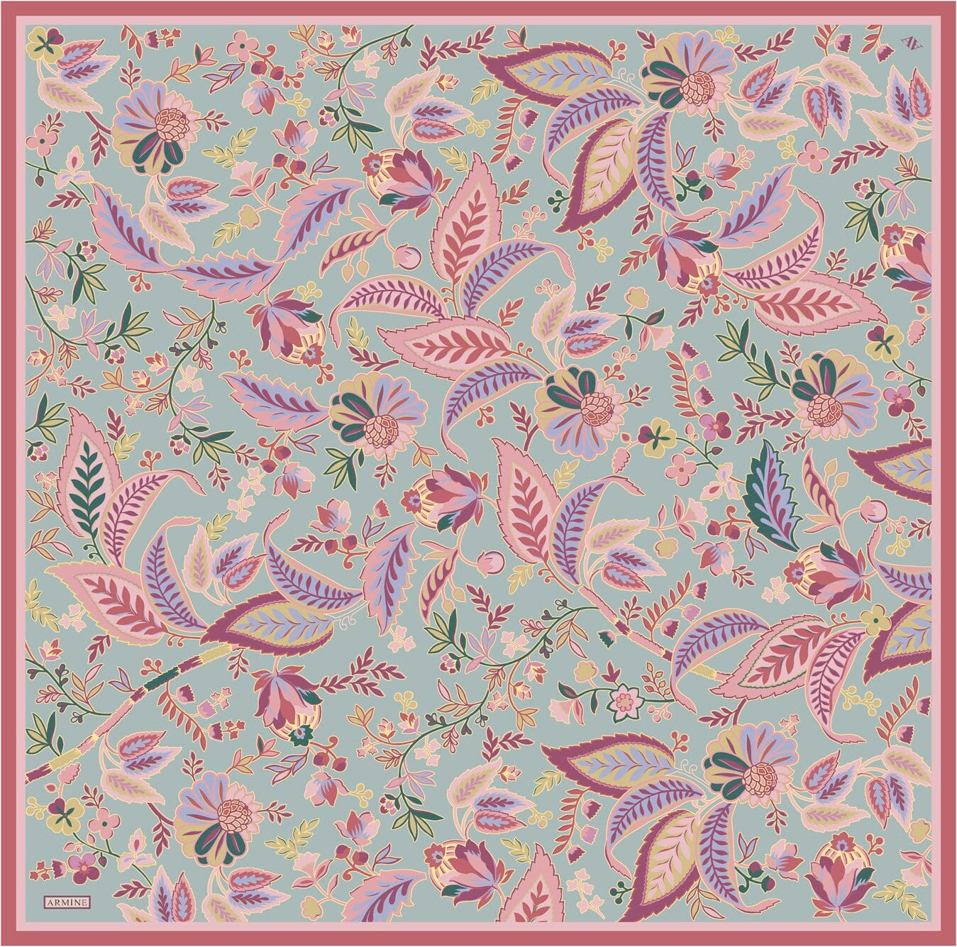 Armine Reverie Garden Silk Scarf 