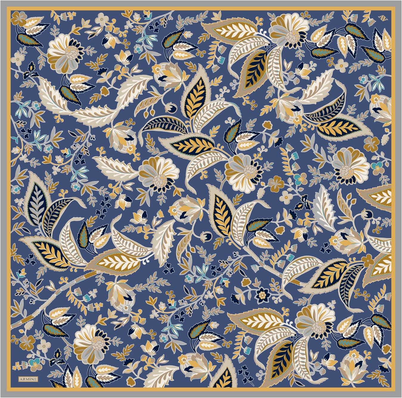 Armine Reverie Garden Silk Scarf #83 Silk Hijabs,Armine Armine 