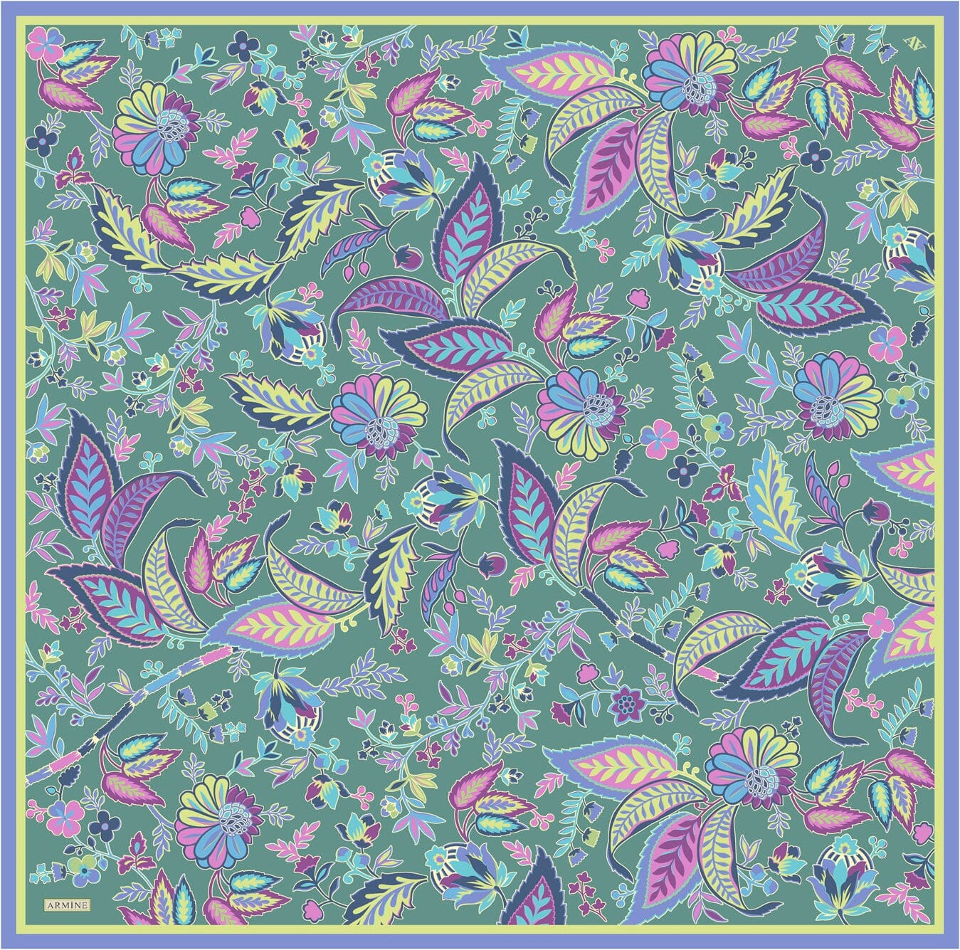 Armine Reverie Garden Silk Scarf 