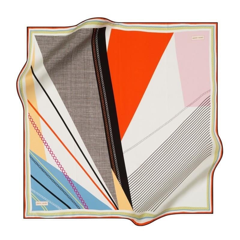 Pierre Cardin Geometric Elegance Silk Scarf No. 11 Pierre Cardin,Silk Scarves Pierre Cardin 