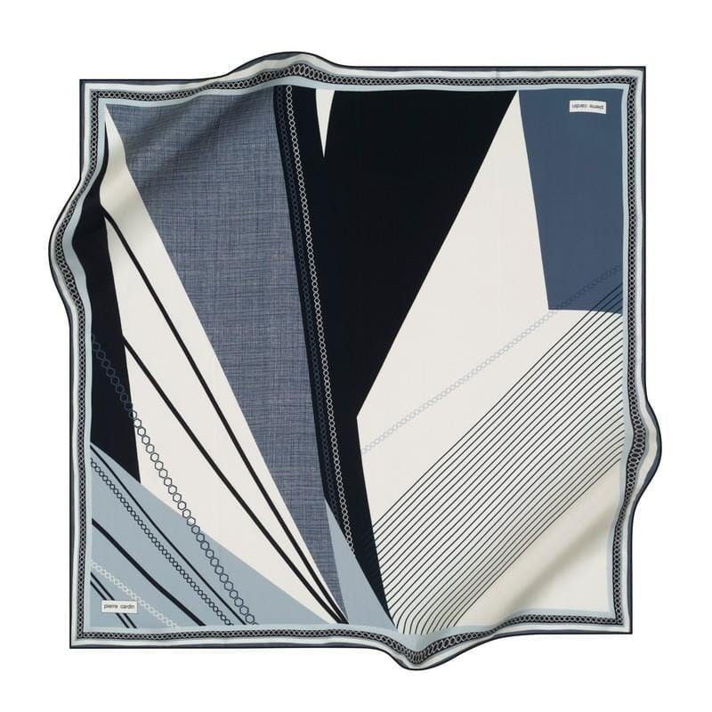 Pierre Cardin Geometric Elegance Silk Scarf No. 22 Pierre Cardin,Silk Scarves Pierre Cardin 