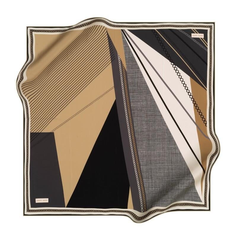 Pierre Cardin Geometric Elegance Silk Scarf No. 61 Pierre Cardin,Silk Scarves Pierre Cardin 