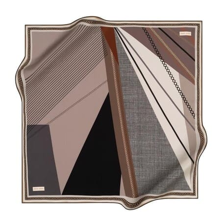 Pierre Cardin Geometric Elegance Silk Scarf No. 71 Pierre Cardin,Silk Scarves Pierre Cardin 