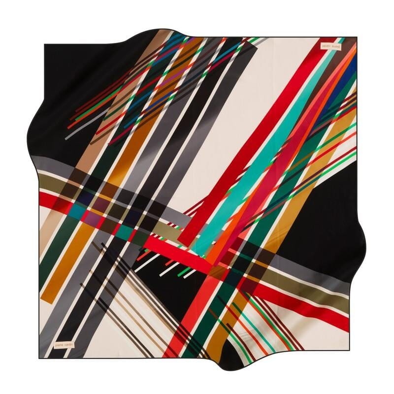 Pierre Cardin Manhattan Silk Scarf No. 12 Pierre Cardin,Silk Scarves Pierre Cardin 