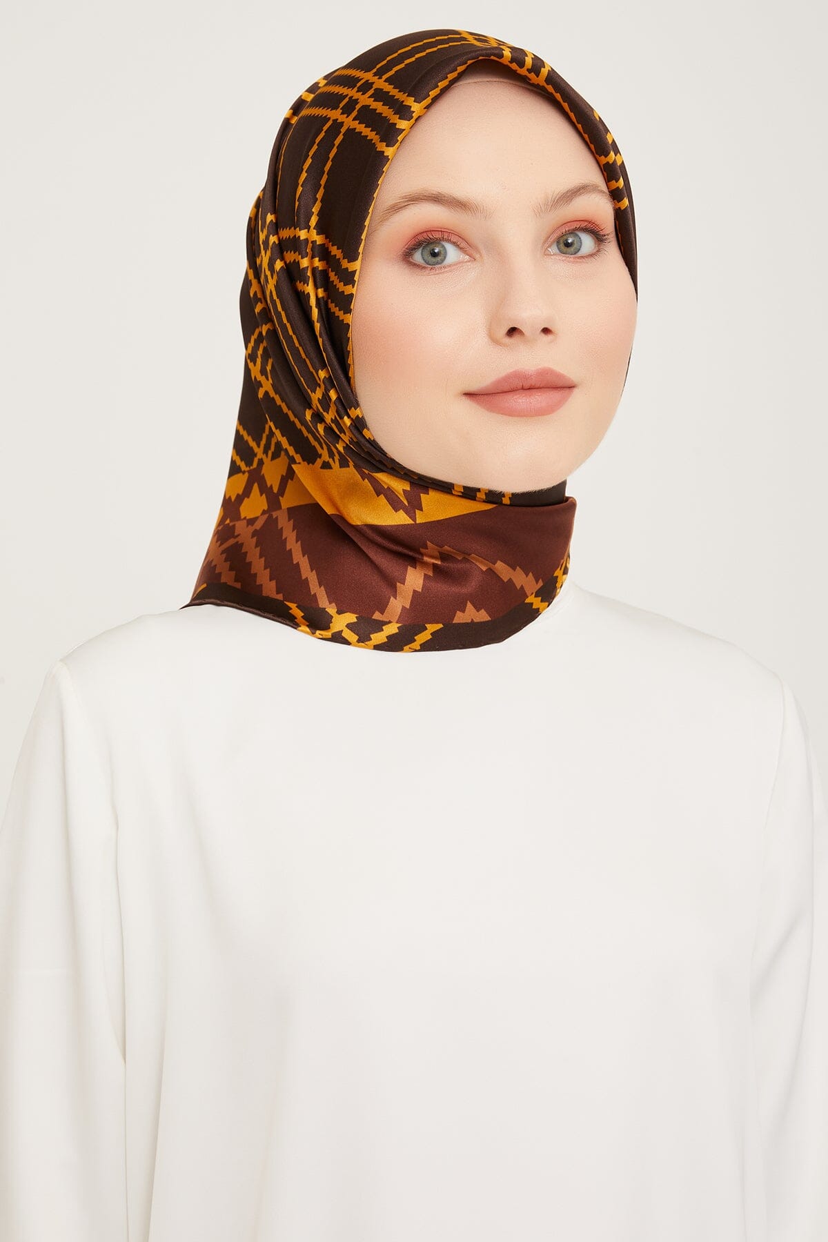 Armine Como Turkish Silk Scarf #7 Silk Hijabs,Armine Armine 