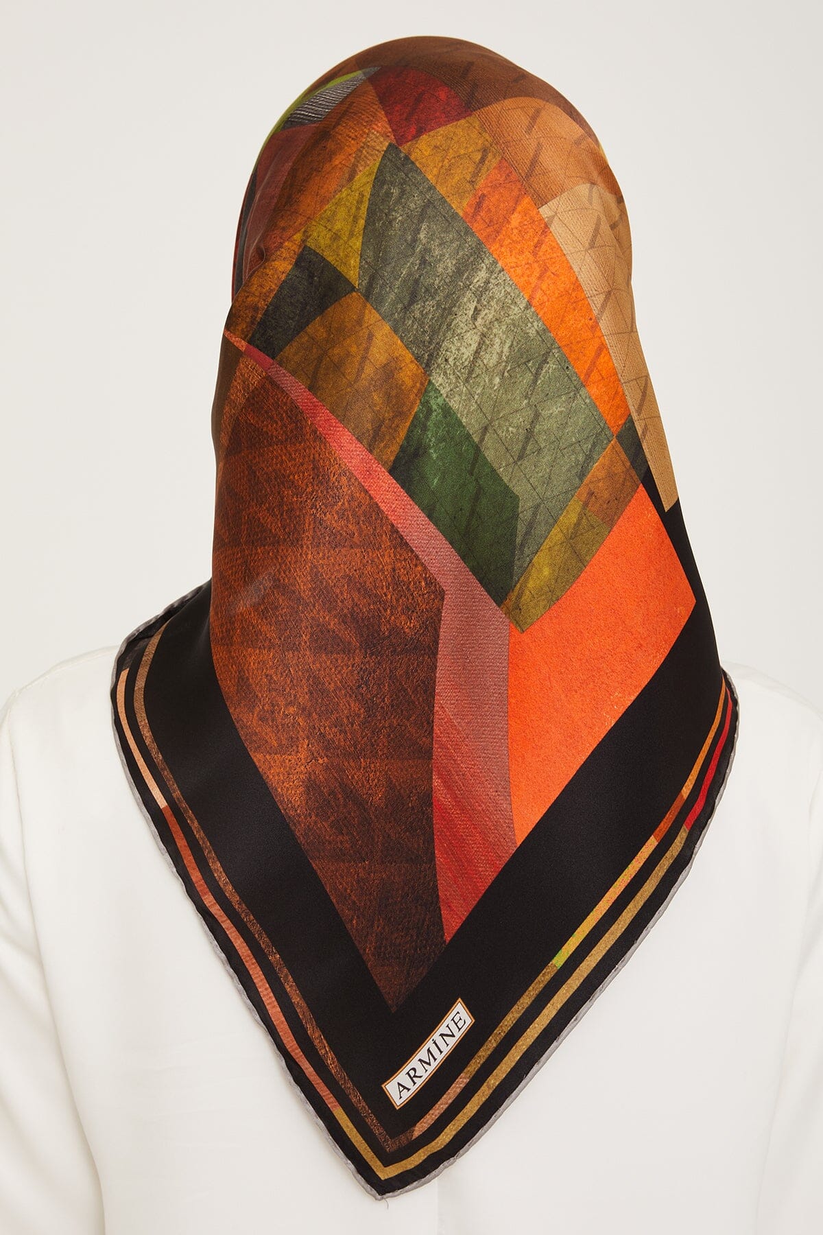 Armine Darwin Modern Silk Scarf #33 Silk Hijabs,Armine Armine 