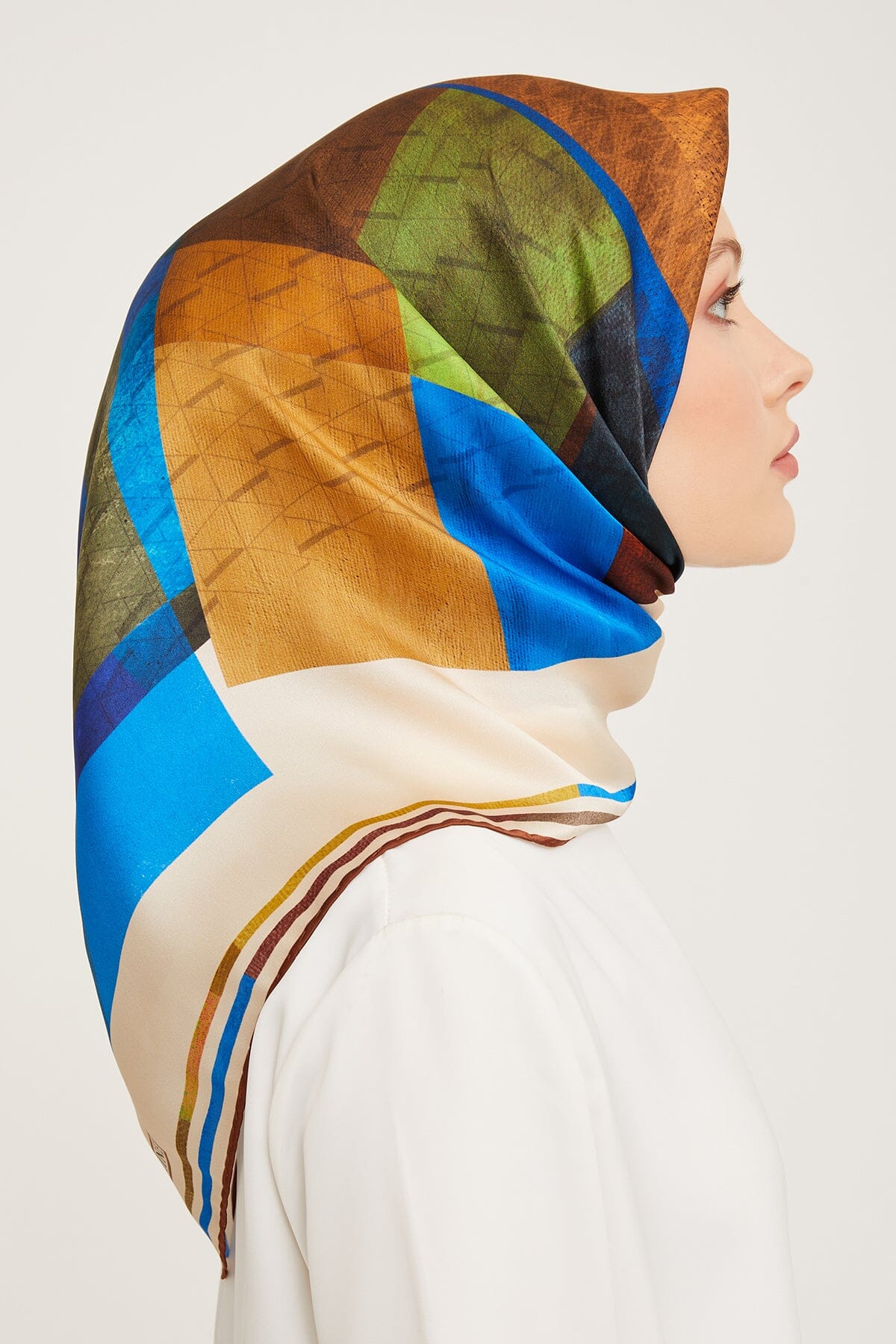 Armine Darwin Modern Silk Scarf #34 Silk Hijabs,Armine Armine 