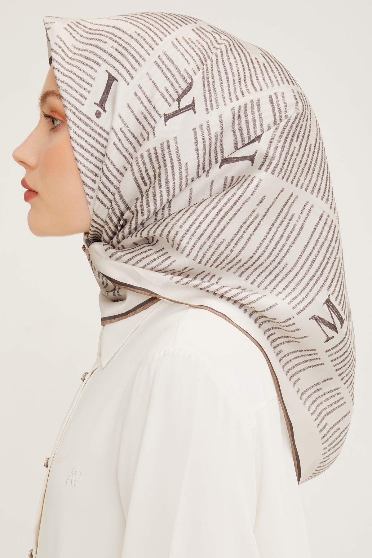 Armine Insta Silk Twill Scarf #1 Silk Hijabs,Armine Armine 