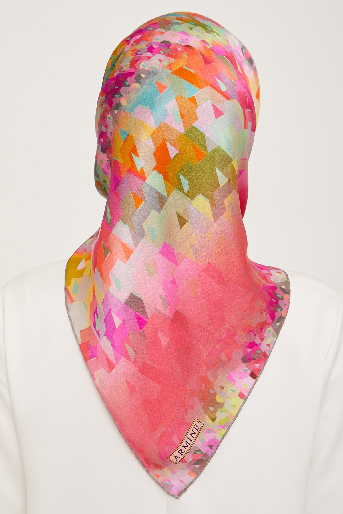 Armine Pixel Chic Silk Scarf #2 Silk Hijabs,Armine Armine 