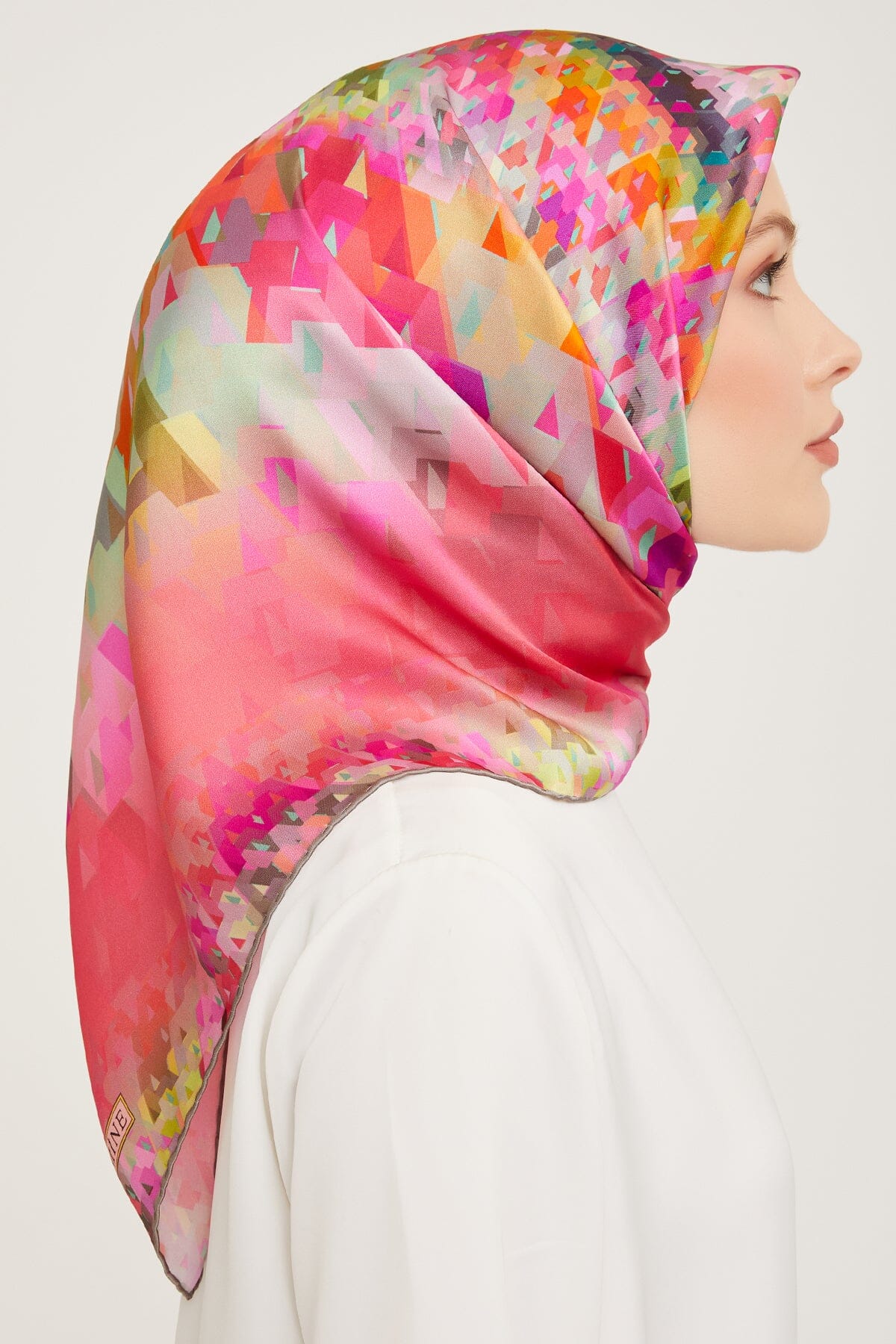 Armine Pixel Chic Silk Scarf #2 Silk Hijabs,Armine Armine 